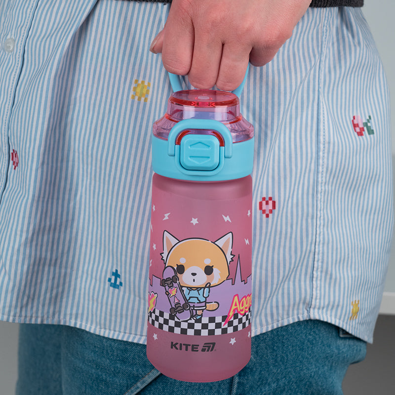 Butelka na wodę Kite Aggretsuko AR25-1213, 560 ml, różowa