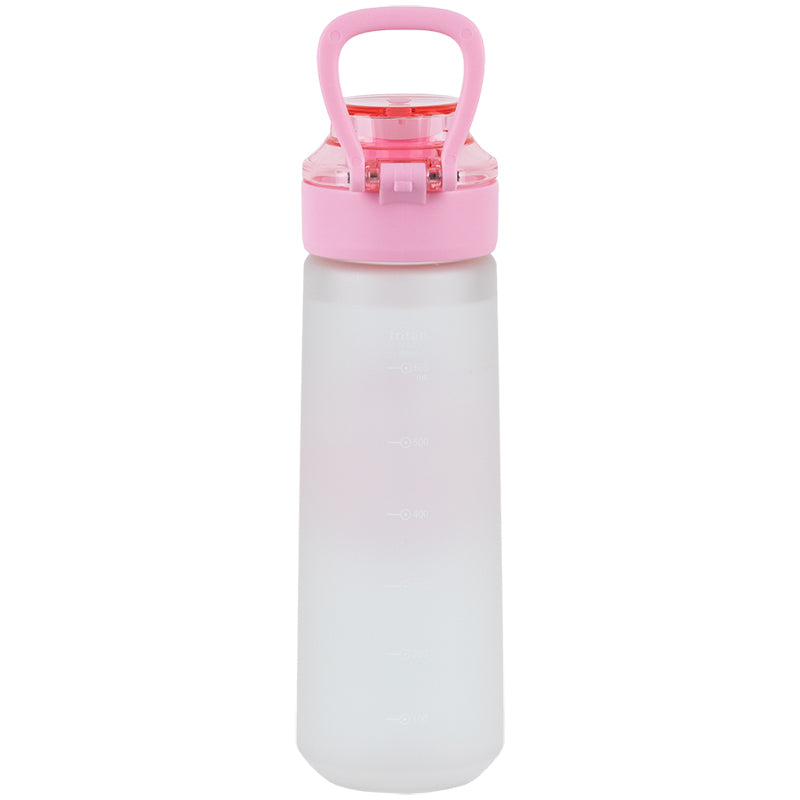 Butelka na wodę Kite K25-1214-3, 760 ml, szaro-różowa