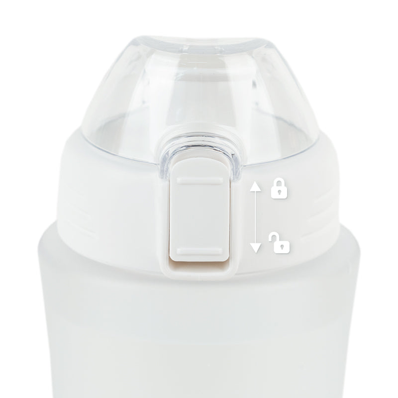 Butelka na wodę Kite K25-1215-1, 500 ml, biała