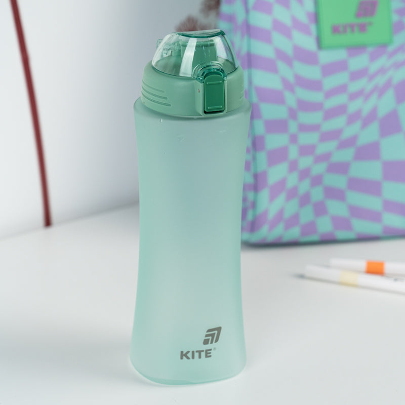 Butelka na wodę Kite K25-1216-2, 660 ml, turkusowa