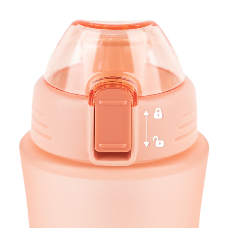 Butelka na wodę Kite K25-1216-3, 660 ml, różowa