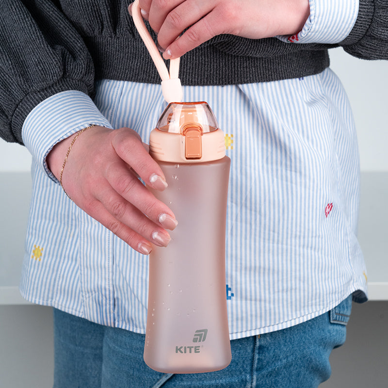 Butelka na wodę Kite K25-1216-3, 660 ml, różowa