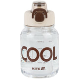 Butelka na wodę Kite K25-1217-1, 700 ml, biało-brązowa