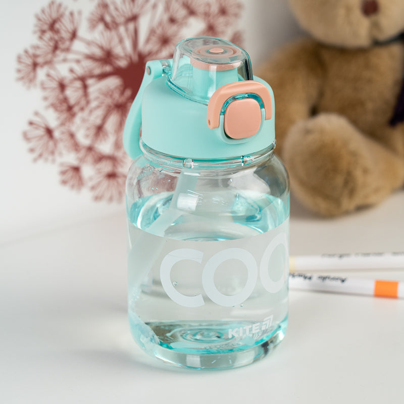Butelka na wodę Kite K25-1217-2, 700 ml, różowo-turkusowa