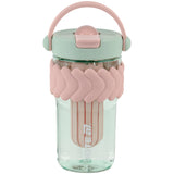 Szklanka na wodę Kite K25-1230-3, 700 ml, miętowo-różowa