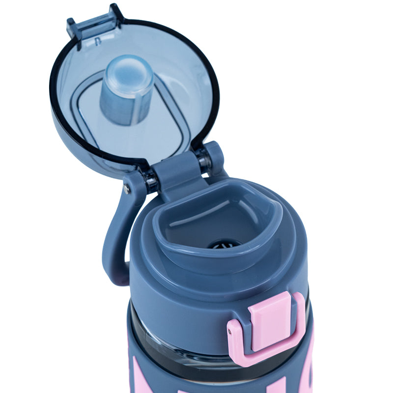 Butelka na wodę Kite K25-1232-2, 550 ml, szaro-różowa