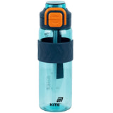 Butelka na wodę Kite K25-1234-3, 800 ml, niebiesko-pomarańczowa