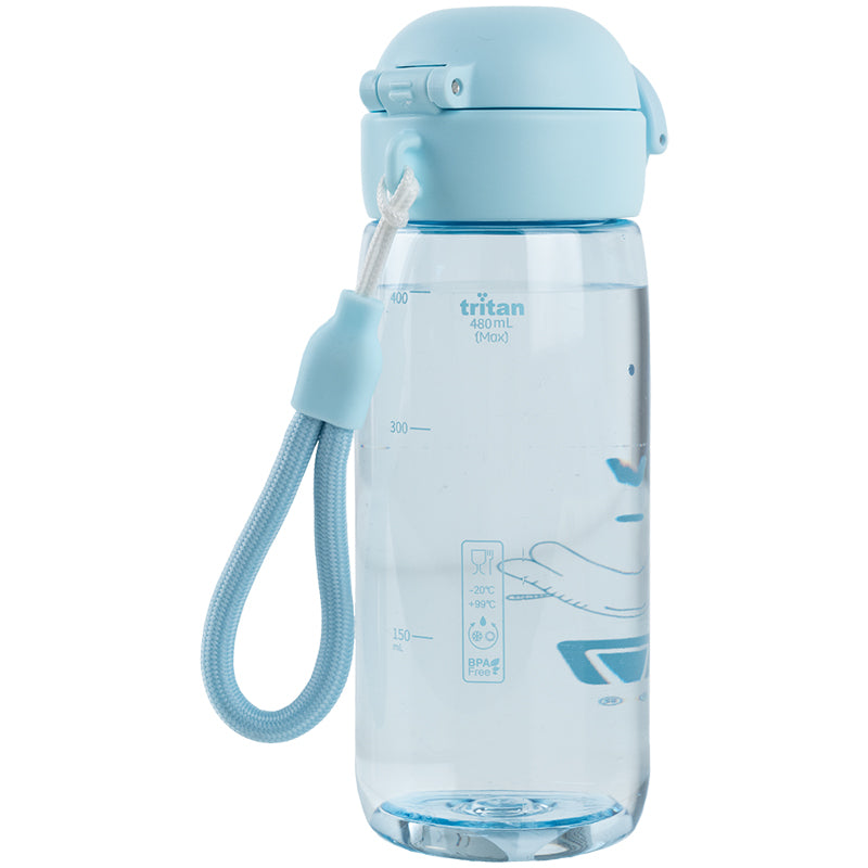 Butelka na wodę Kite K25-1236-2, 480 ml, niebieska