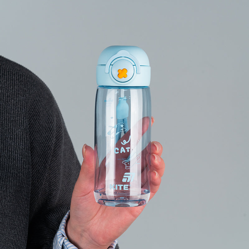 Butelka na wodę Kite K25-1236-2, 480 ml, niebieska