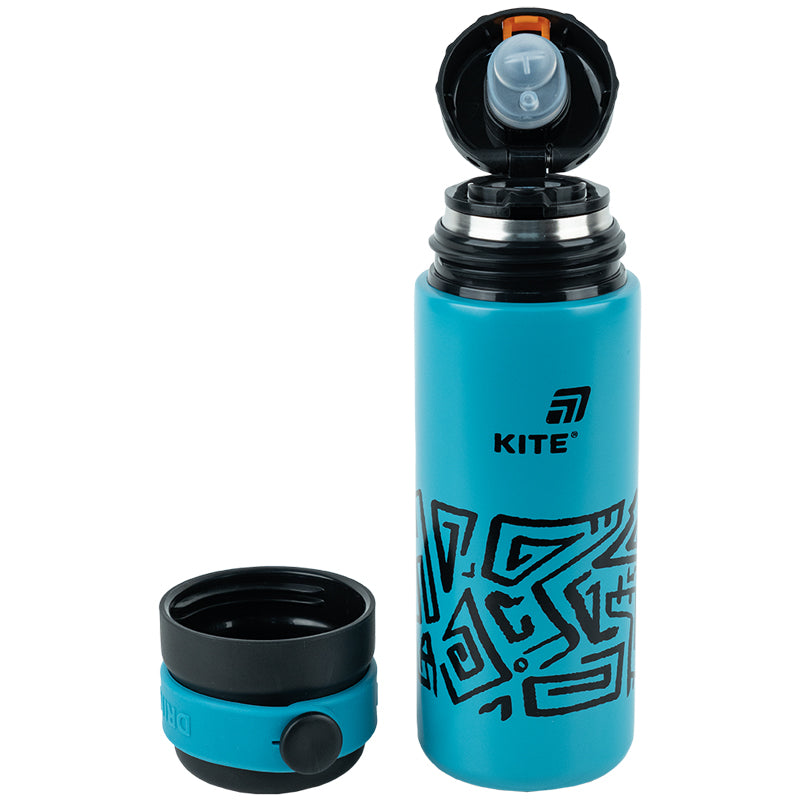 Termos Kite K25-1222-1, 500 ml, ciemny turkusowy