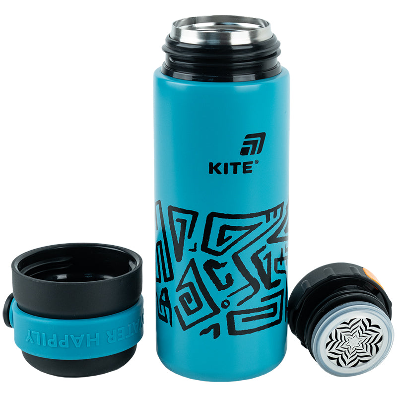 Termos Kite K25-1222-1, 500 ml, ciemny turkusowy