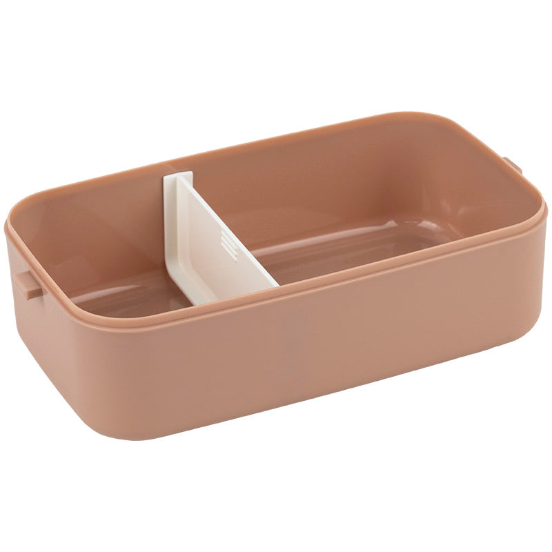 Śniadaniówka podwójnа z sztućcami Kite K25-1184-1, 2000 ml, beż