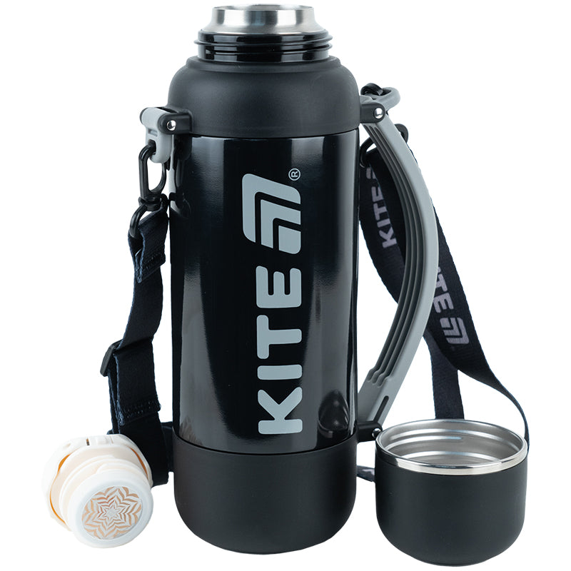 Termos Kite K25-1225-1, 1200 ml, czarny