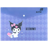 Teczka na zatrzask Kite Kuromi HK25-244-1, А4