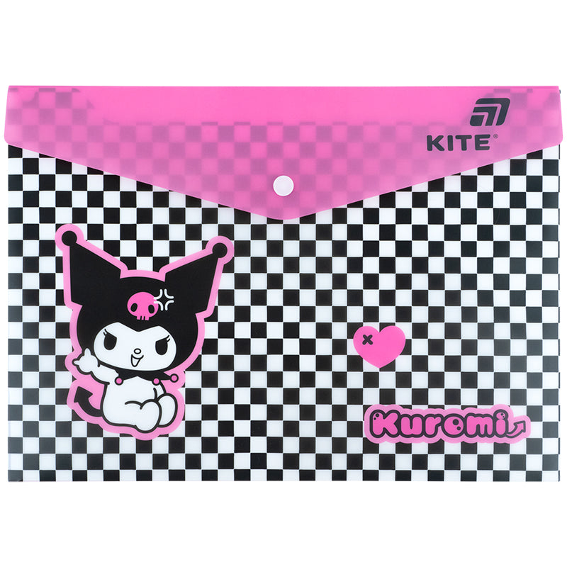 Teczka na zatrzask Kite Kuromi HK25-244-2, А4