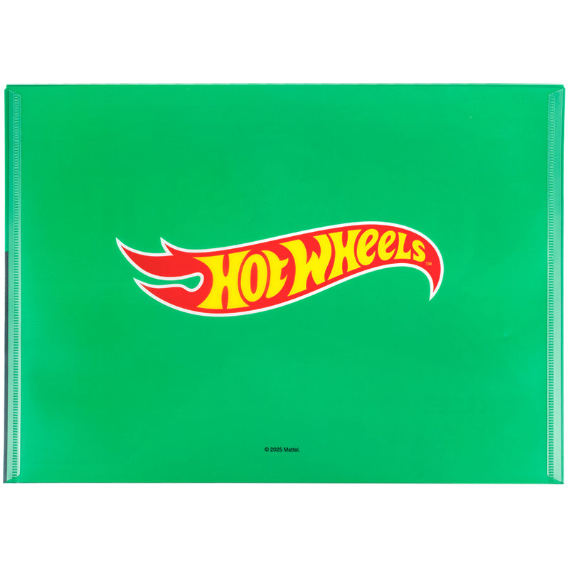 Teczka na zatrzask Kite Hot Wheels HW25-244, А4