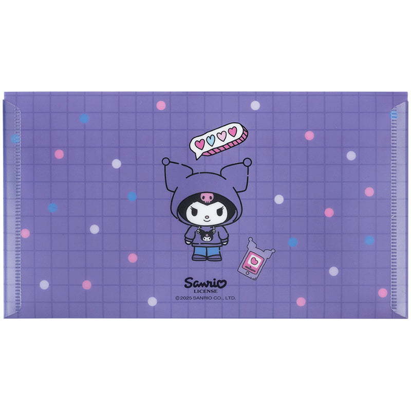 Папка на кнопці Kite Kuromi HK25-246-1, DL