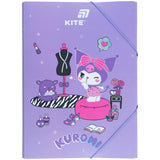 Teczka na gumki Kite Kuromi HK25-247-1, A4