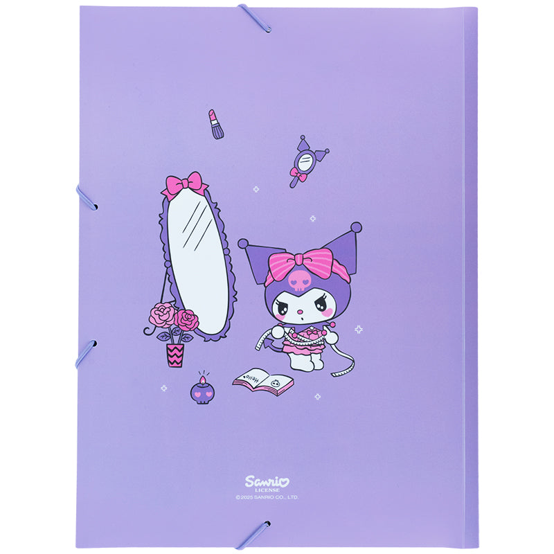 Teczka na gumki Kite Kuromi HK25-247-1, A4
