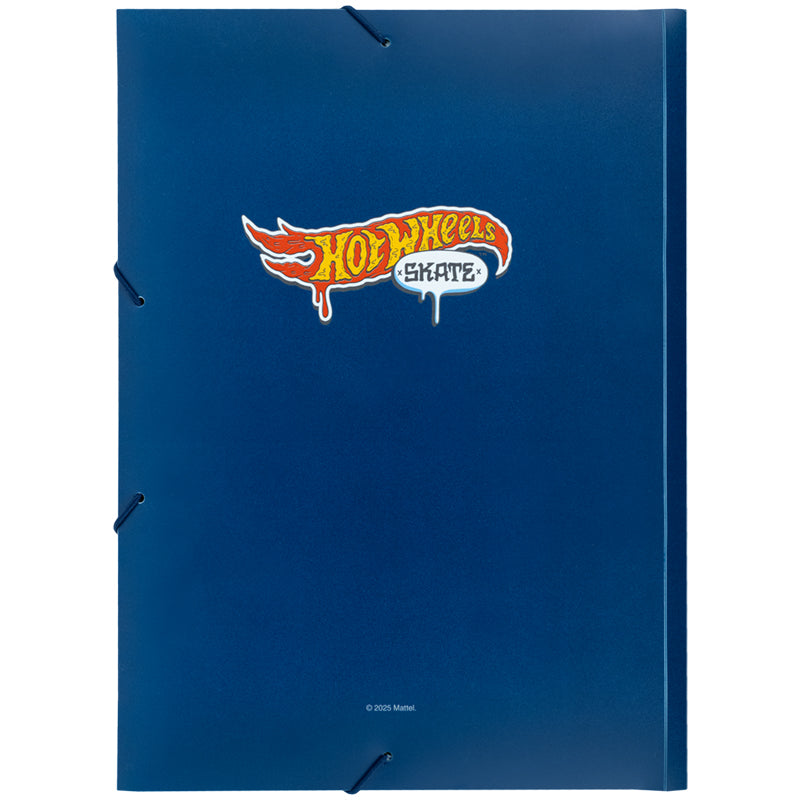 Teczka na gumki Kite Hot Wheels HW25-247, A4