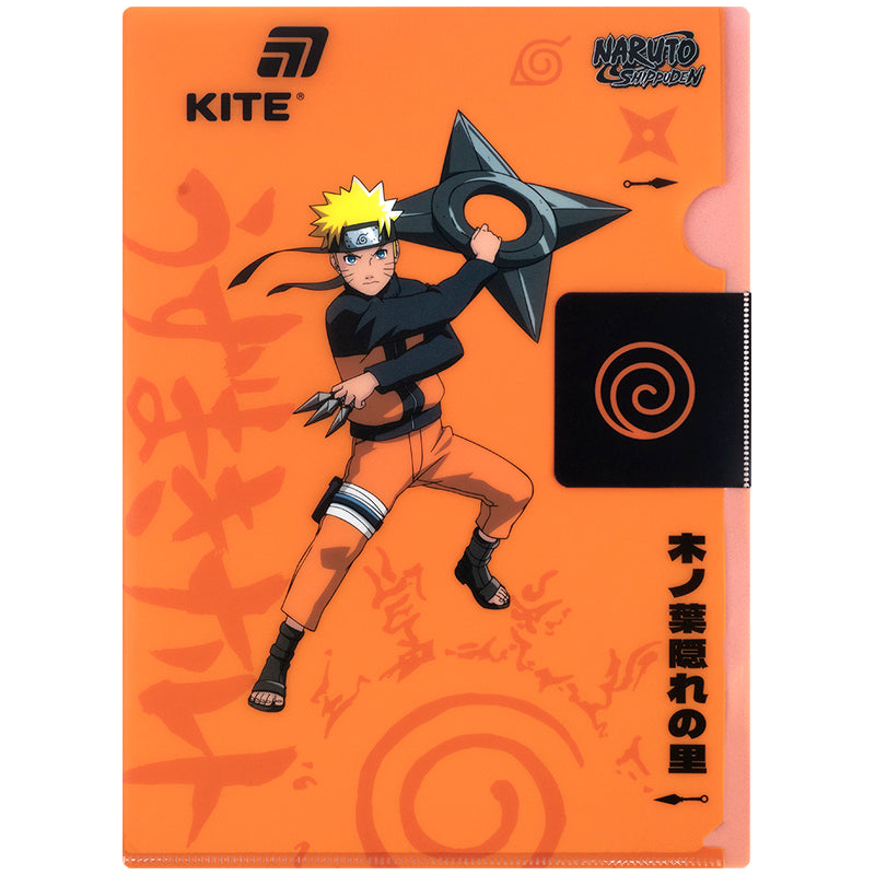Teczka narożna z klapką Kite Naruto NR25-248, A4