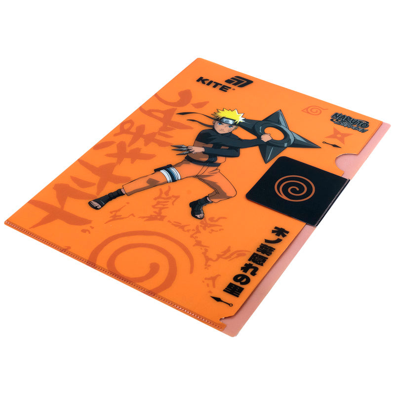 Teczka narożna z klapką Kite Naruto NR25-248, A4
