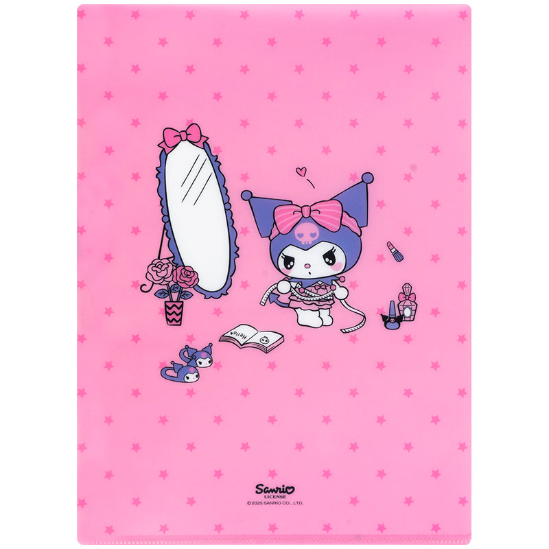 Teczka narożna z klapką Kite Kuromi HK25-248-2, A4
