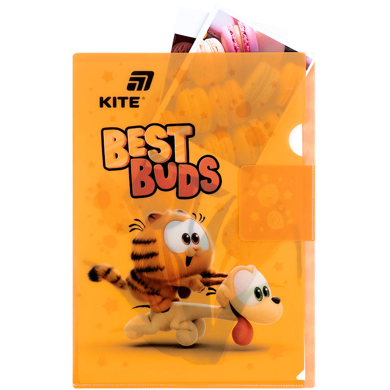 Teczka narożna z klapką Kite Garfield GF25-248-2, A4