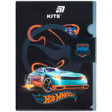 Teczka narożna z klapką Kite Hot Wheels HW25-248-2, A4