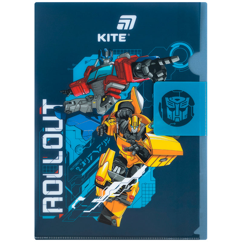 Teczka narożna z klapką Kite Transformers TF25-248, A4