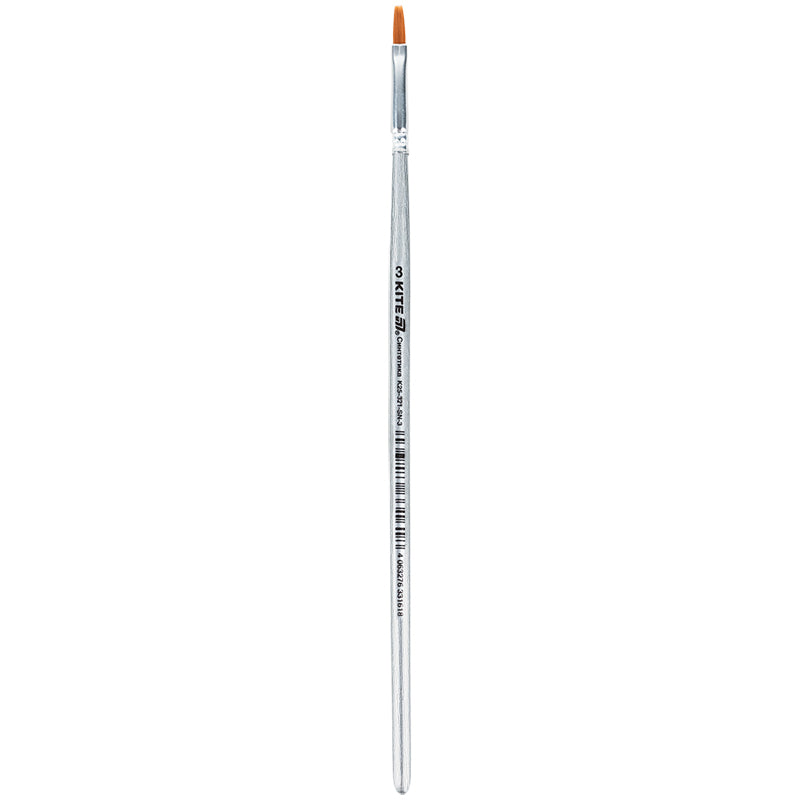Pędzel Kite K25-321-SN-3, syntetyk płaski №3