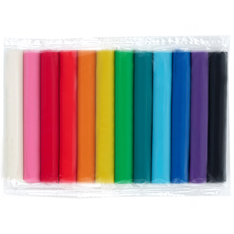 Plastelina woskowa, 12 kolorów, 200 g K-086, Kite Creative