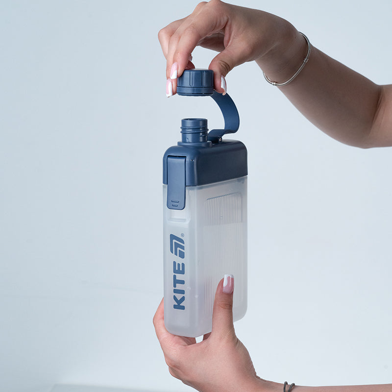 Butelka na wodę K25-1239-1, 450 ml, niebieska