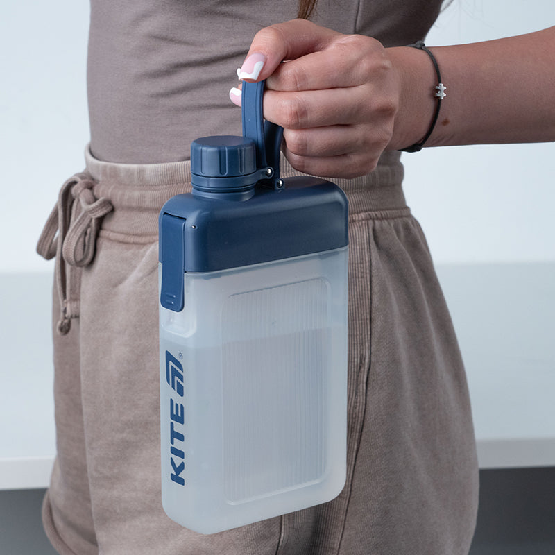 Butelka na wodę K25-1239-1, 450 ml, niebieska