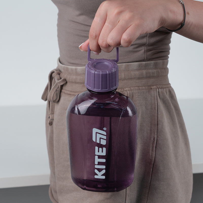 Butelka na wodę K25-1240-3, 650 ml, fioletowa
