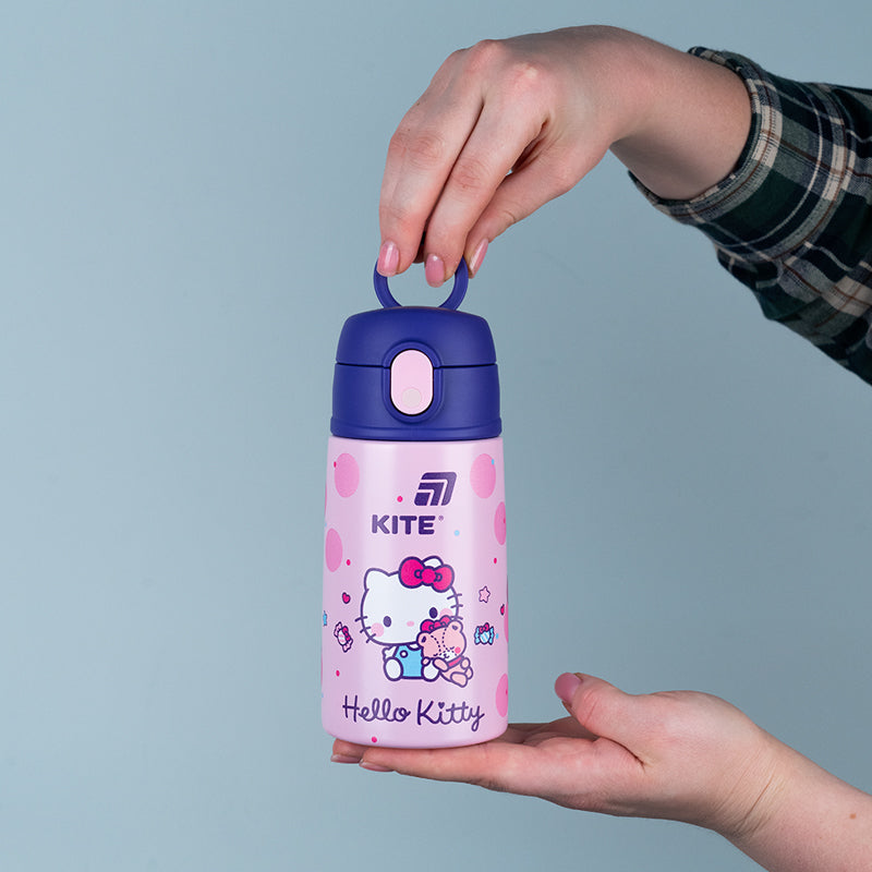 Termos ze słomką HK25-1261 400 ml, Hello Kitty