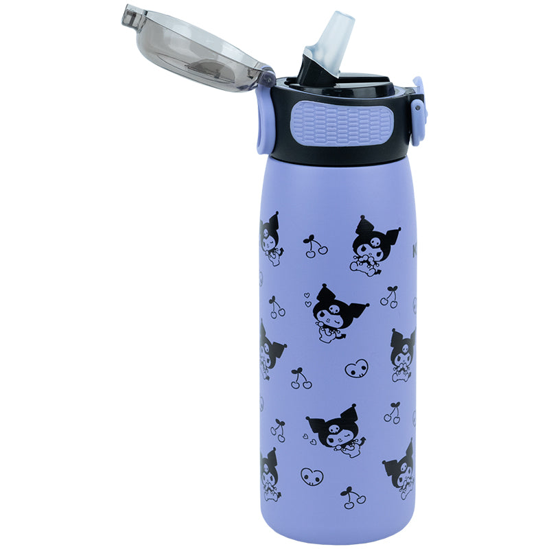 Termos ze słomką HK25-1262, 600 ml, Kuromi