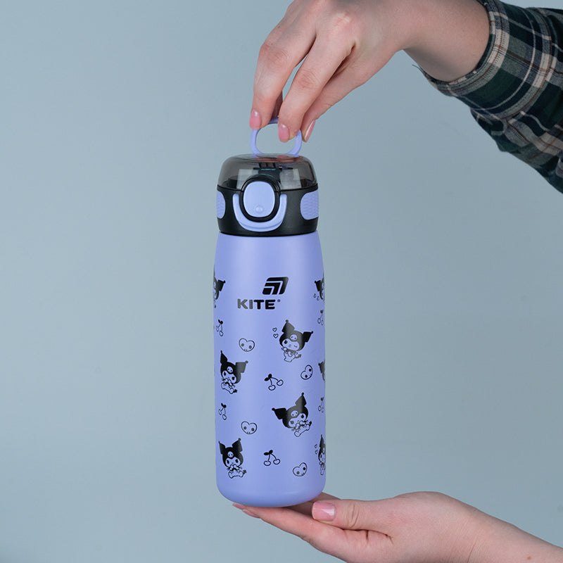 Termos ze słomką HK25-1262, 600 ml, Kuromi