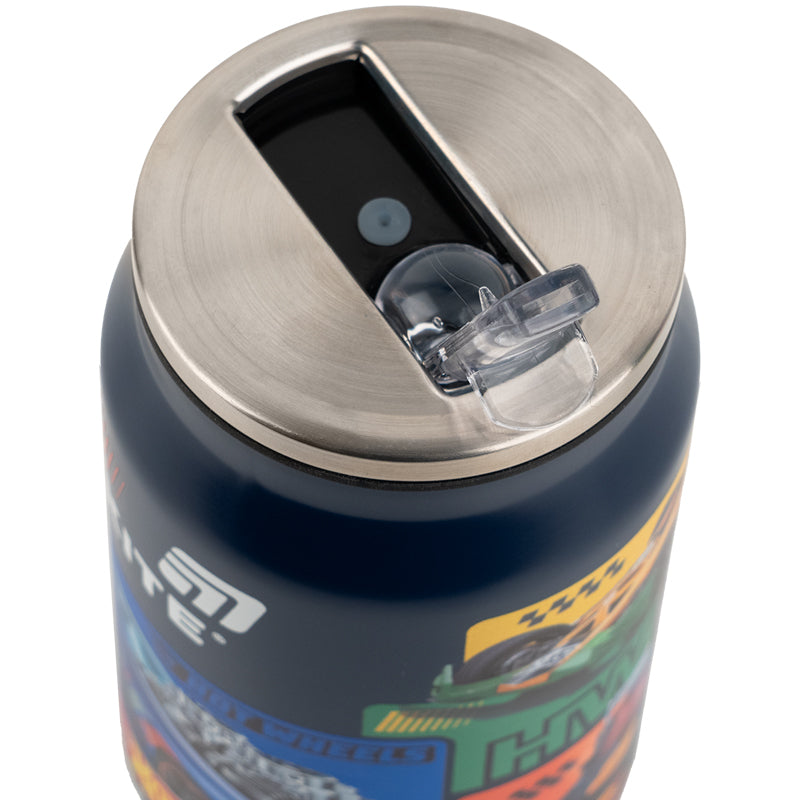 Kubek termiczny ze słomką Kite Hot Wheels HW25-1263, 350 ml