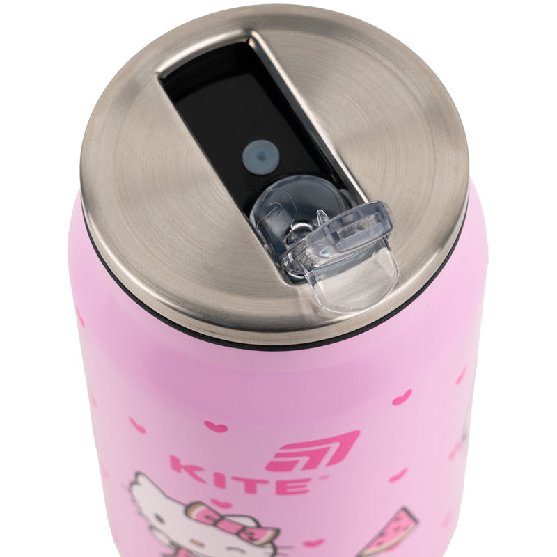 Kubek termiczny ze słomką Kite Hello Kitty HK25-1263, 350 ml