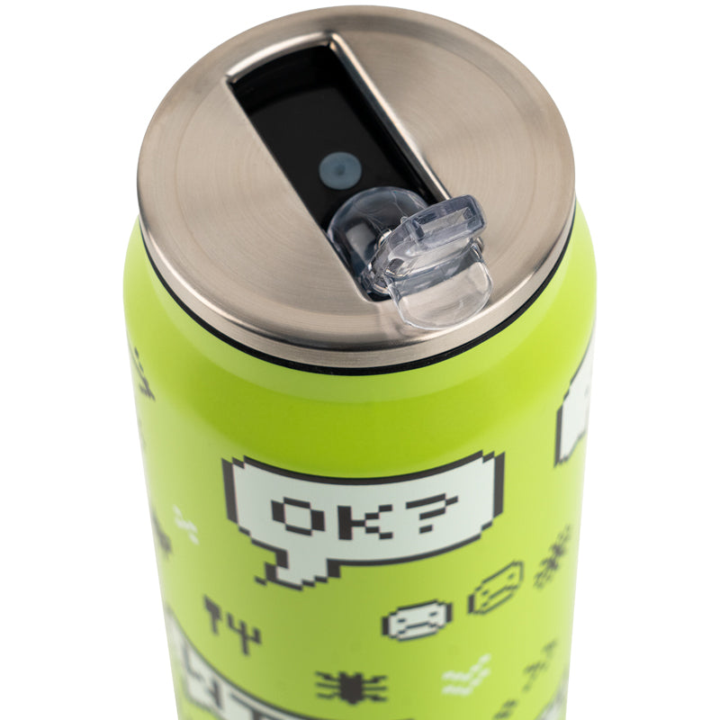 Kubek termiczny ze słomką Kite Game over K25-1264-1, 500 ml