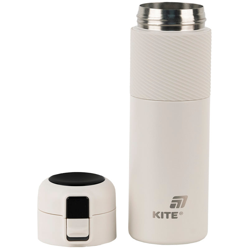 Termos z czujnikiem temperatury Kite K25-1227-1, 450 ml, beżowy