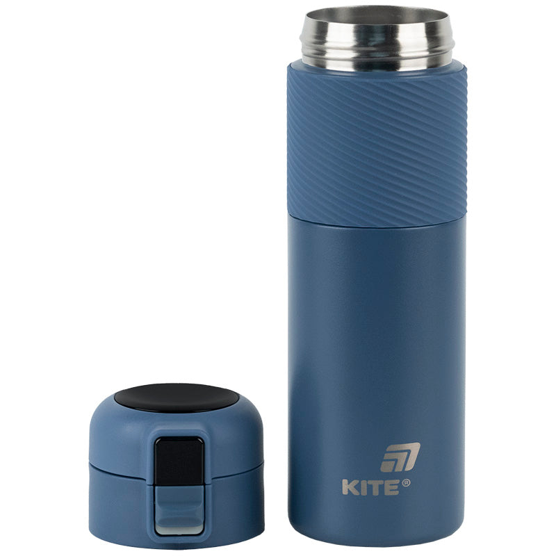 Termos z czujnikiem temperatury Kite K25-1227-2, 450 ml, niebieski