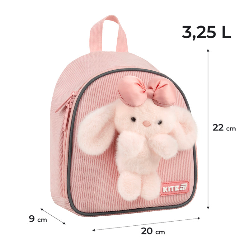 Рюкзак дитячий Kite Kids Pink Bunny K26-538XXS
