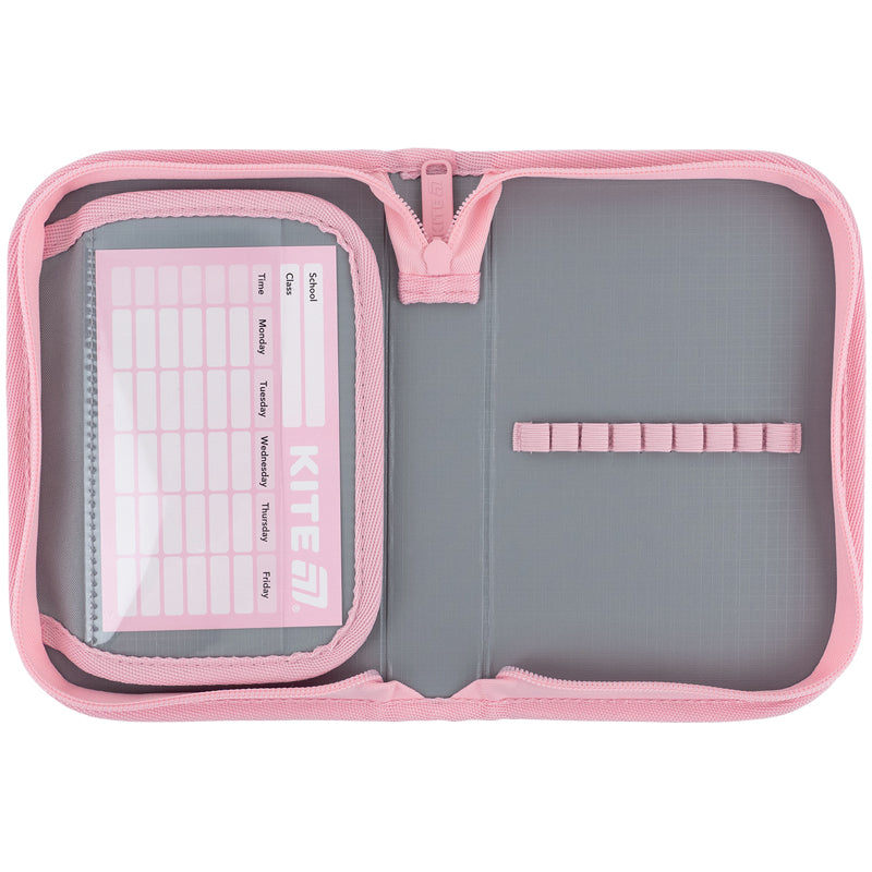 Piórnik bez wyposażenia Kite Hello Kitty HK26-621-1, jednokom., 1-klapkowy
