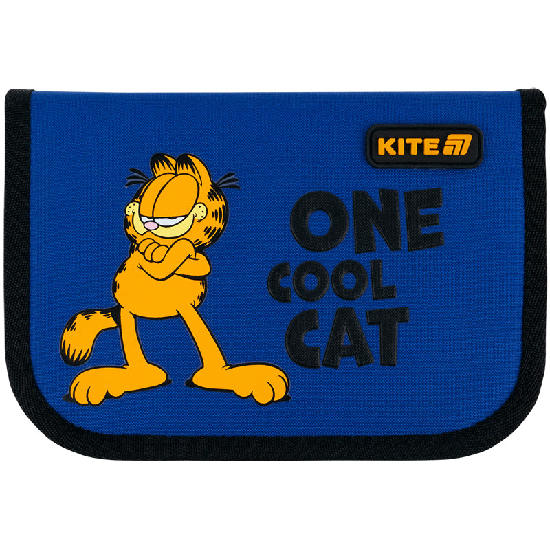 Piórnik bez wyposażenia Kite Garfield GF26-621, jednokom., 1-klapkowy