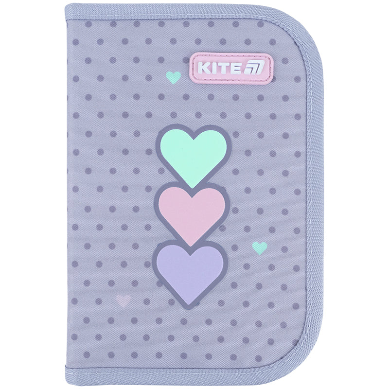 Piórnik bez wyposażenia Kite Lovely K26-621-3, jednokom., 1-klapkowy