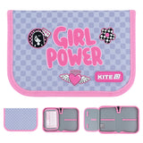 Piórnik bez wyposażenia Kite Girl's Power K26-621-5, jednokom., 1-klapkowy