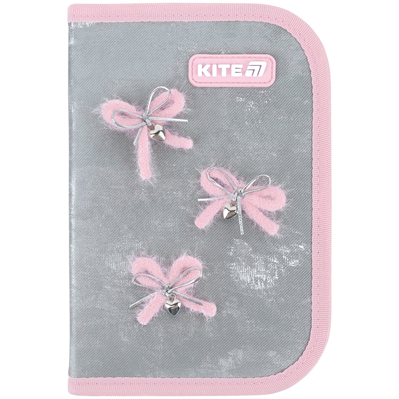 Piórnik bez wyposażenia Kite Velvet Dream K26-621-7, jednokom., 1-klapkowy