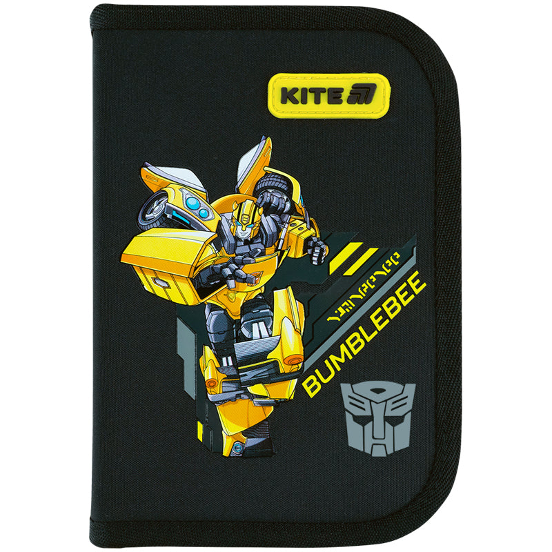 Piórnik bez wyposażenia Kite Transformers TF26-622, jednokom., 2-klapkowy